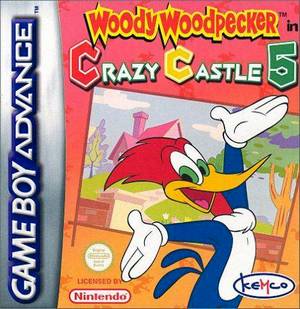   GBA (Game Boy Advance): Woody Woodpecker in Crazy Castle 5