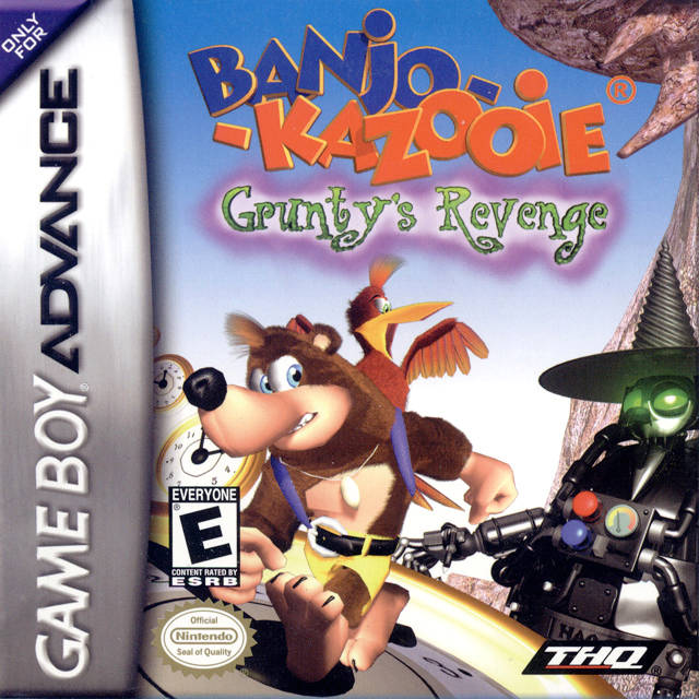 Игра для GBA (Game Boy Advance): Banjo-Kazooie: Grunty’s Revenge Игра для GBA (Game Boy Advance): Banjo-Kazooie: Grunty’s Revenge