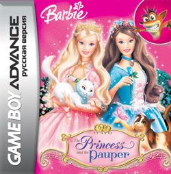 Игра для GBA (Game Boy Advance): Barbie as the Princess and the Pauper Игра для GBA (Game Boy Advance): Barbie as the Princess and the Pauper