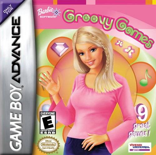   GBA (Game Boy Advance): Barbie Groovy Games