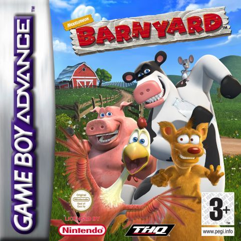 Игра для GBA (Game Boy Advance): Barnyard, The Игра для GBA (Game Boy Advance): Barnyard, The