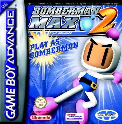 Игра для GBA (Game Boy Advance): Bomberman MAX 2: Blue Advance (Bomberman Max 2: Bomberman Version, Bomberman Max Advance: Red Version) Игра для GBA (Game Boy Advance): Bomberman MAX 2: Blue Advance (Bomberman Max 2: Bomberman Version, Bomberman Max Advance: Red Version)