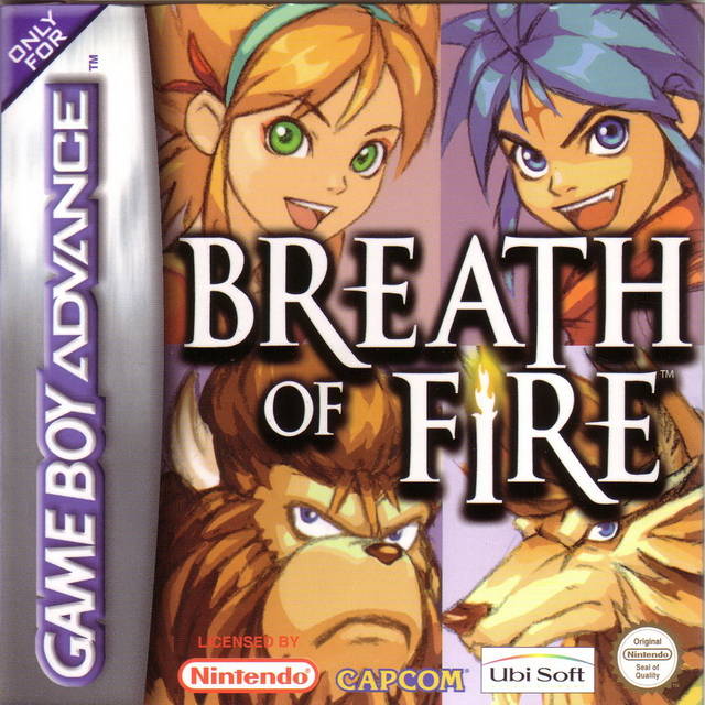 Игра для GBA (Game Boy Advance): BREATH OF FIRE Игра для GBA (Game Boy Advance): BREATH OF FIRE