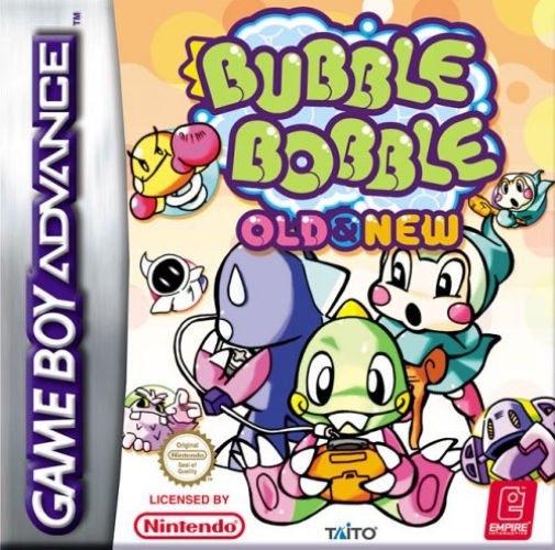 Игра для GBA (Game Boy Advance): Bubble Bobble Old and New Игра для GBA (Game Boy Advance): Bubble Bobble Old and New