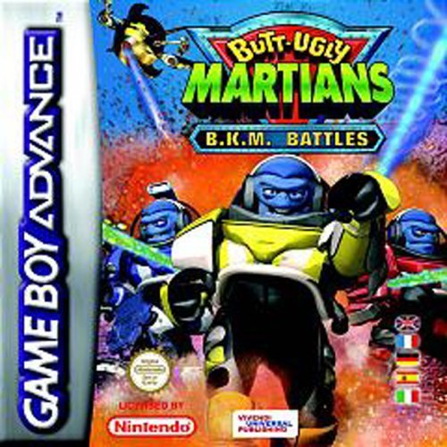  GBA (Game Boy Advance): Butt Ugly Martians: B.K.M. Battles