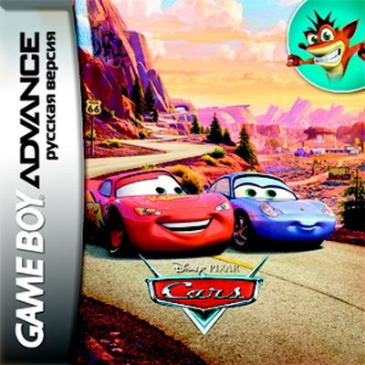 Игра для GBA (Game Boy Advance): Cars Игра для GBA (Game Boy Advance): Cars