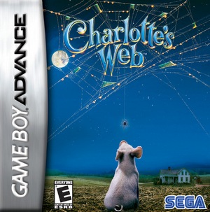 Игра для GBA (Game Boy Advance): Charlotte's Web Игра для GBA (Game Boy Advance): Charlotte's Web
