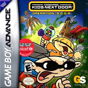  GBA (Game Boy Advance): Codename: Kids Next Door: Operation S.O.D.A.