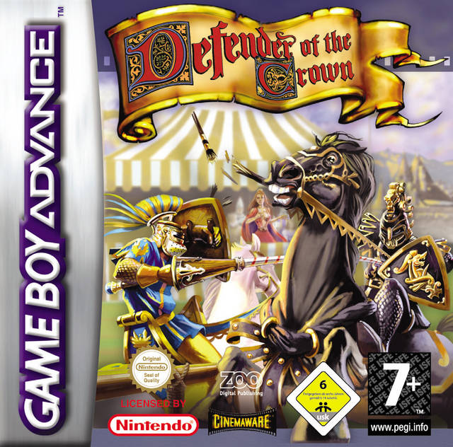 Игра для GBA (Game Boy Advance): Defender of the Crown Игра для GBA (Game Boy Advance): Defender of the Crown