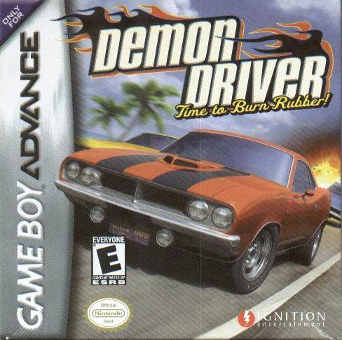 Игра для GBA (Game Boy Advance): Demon Driver Игра для GBA (Game Boy Advance): Demon Driver