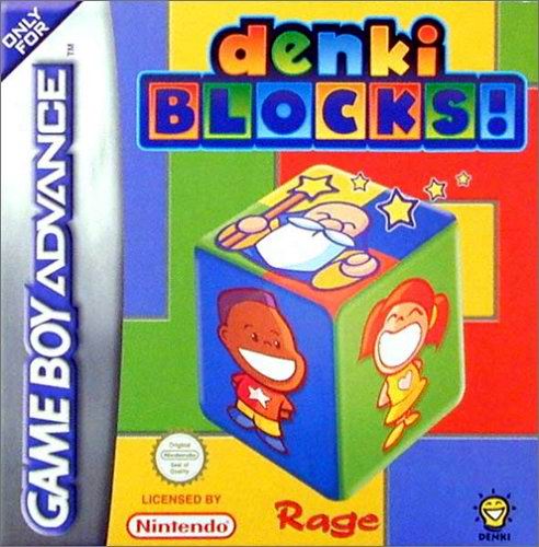 Игра для GBA (Game Boy Advance): Denki Blocks! Игра для GBA (Game Boy Advance): Denki Blocks!