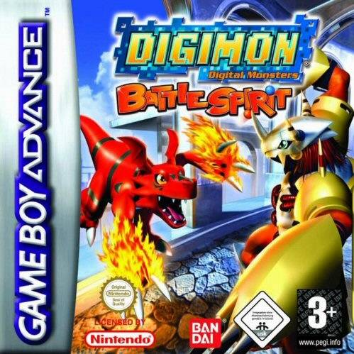 ���� ��� GBA (Game Boy Advance): Digimon Battle Spirit