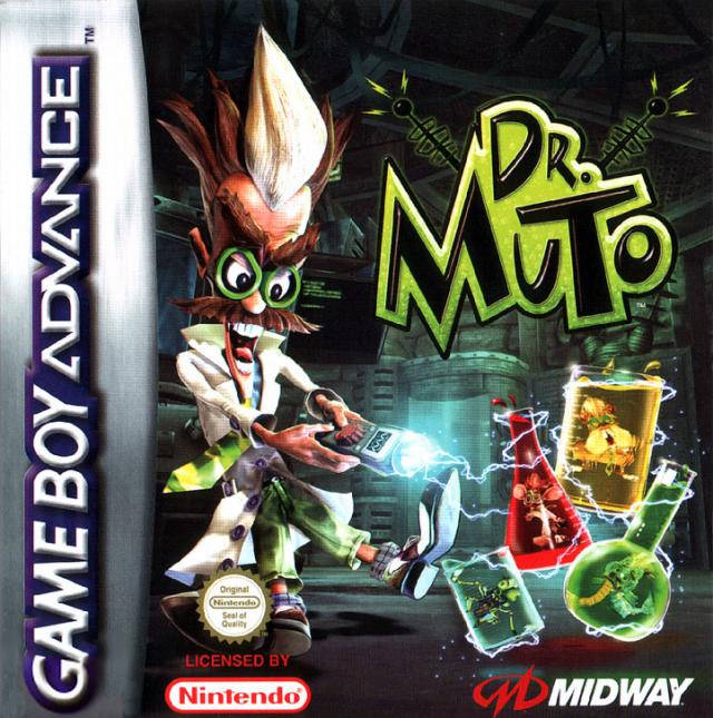Игра для GBA (Game Boy Advance): Dr. Muto Игра для GBA (Game Boy Advance): Dr. Muto