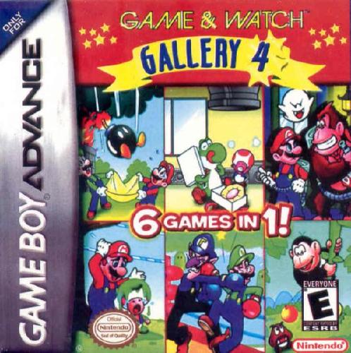  GBA (Game Boy Advance): Game & Watch Gallery 4