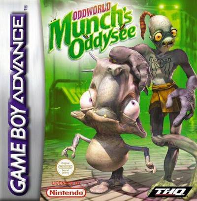 ���� ��� GBA (Game Boy Advance): Oddworld: Munch&rsquo;s Oddysee