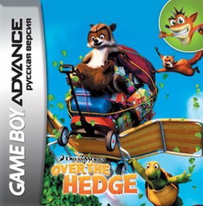 Игра для GBA (Game Boy Advance): Over the Hedge Игра для GBA (Game Boy Advance): Over the Hedge