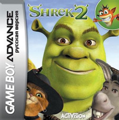 Игра для GBA (Game Boy Advance): Shrek 2 Игра для GBA (Game Boy Advance): Shrek 2