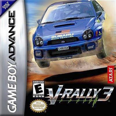 Игра для GBA (Game Boy Advance): V-Rally 3 Игра для GBA (Game Boy Advance): V-Rally 3