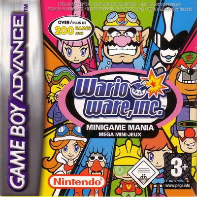 Игра для GBA (Game Boy Advance): WarioWare Inc.: Mega MicroGame$ (Wario Ware, Inc: Minigame Mania, Made In Wario) Игра для GBA (Game Boy Advance): WarioWare Inc.: Mega MicroGame$ (Wario Ware, Inc: Minigame Mania, Made In Wario)
