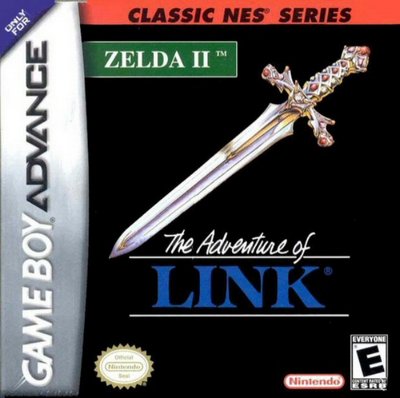 ���� ��� GBA (Game Boy Advance): Zelda II: The Adventure of Link [Classic NES Series]